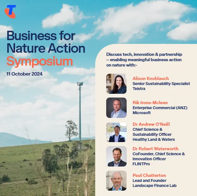 telstra nature action symposium 2024
