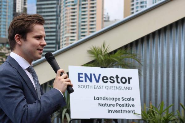 ENVestor launch SEQ Pat Lewis ENVestor Lead