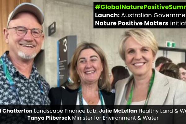Paul Chatterton, Julie McLellan, Tanya Plibersek